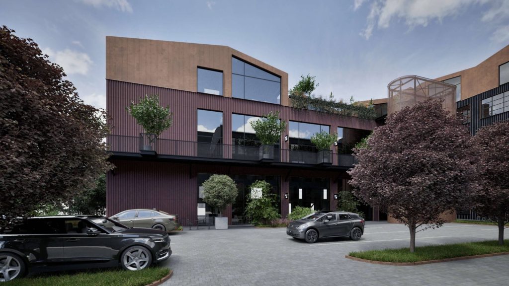 Grīziņdārzs - 3. kārta (Zemitāna iela 9 k-5) - Verslo parkas - vizualizacija