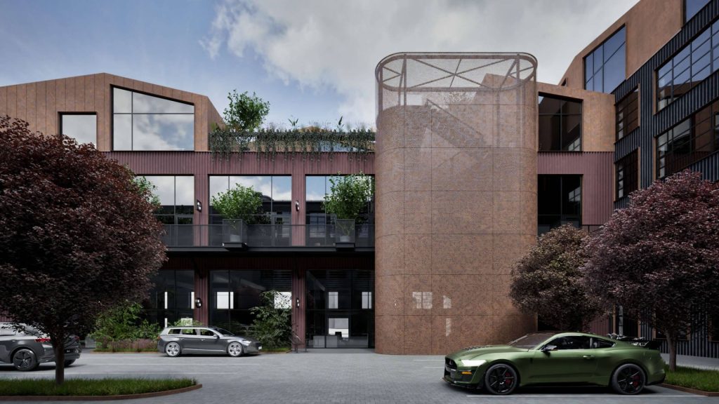 Grīziņdārzs - 3. kārta (Zemitāna iela 9 k-5) - Verslo parkas - vizualizacija