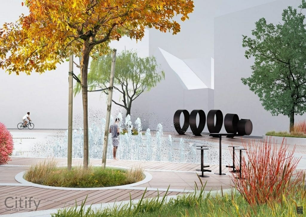 Alberta laukums (Alberta laukums) - Park - visualization