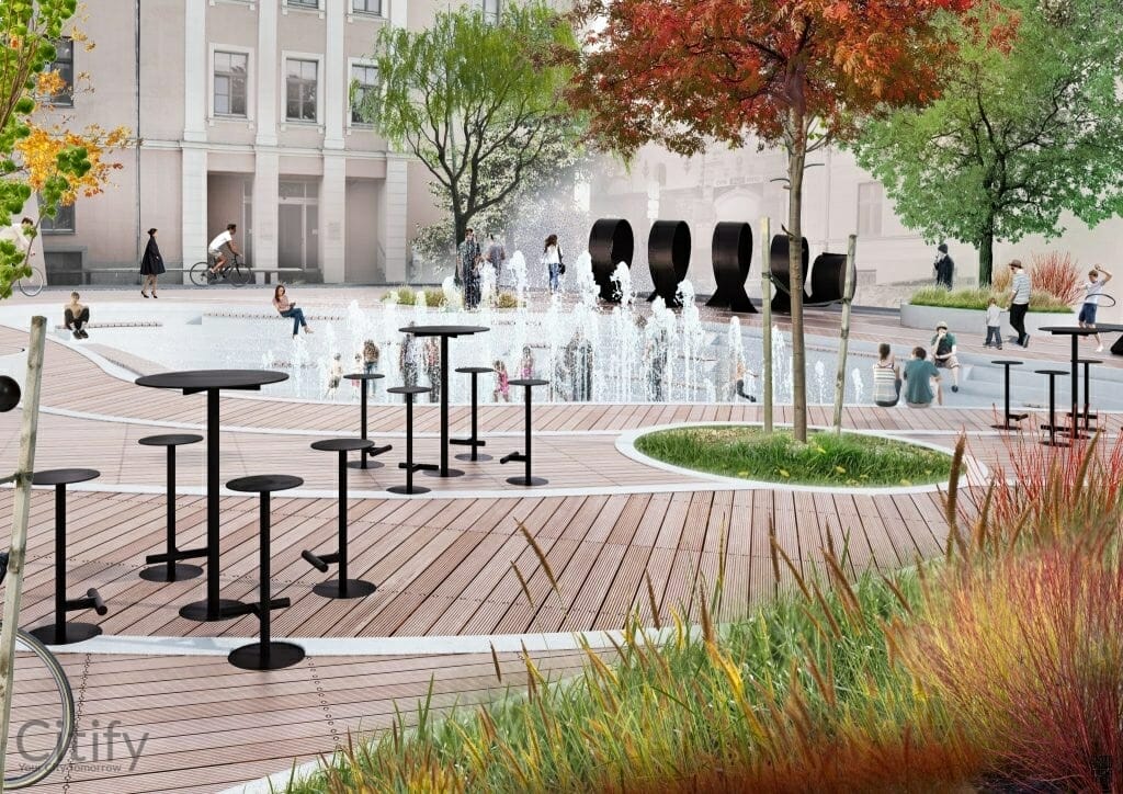 Alberta laukums (Alberta laukums) - Park - visualization