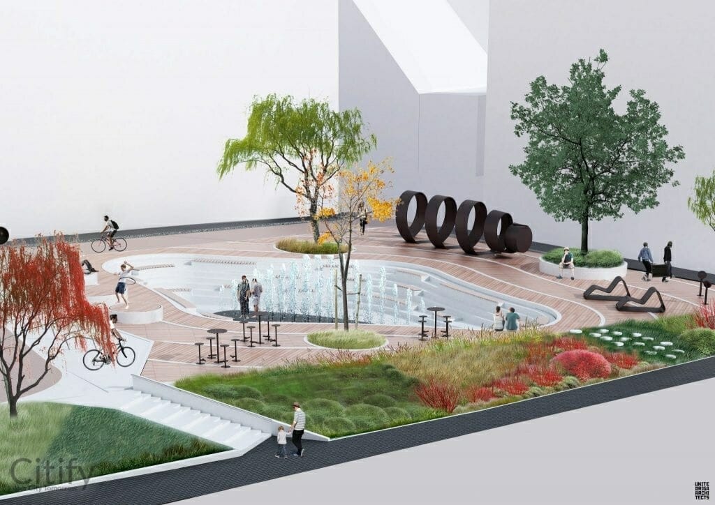 Alberta laukums (Alberta laukums) - Park - visualization