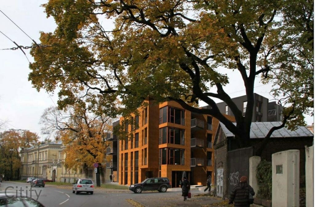 Briāna nams (Aristida Briāna iela 11) - Multi apartment - visualization