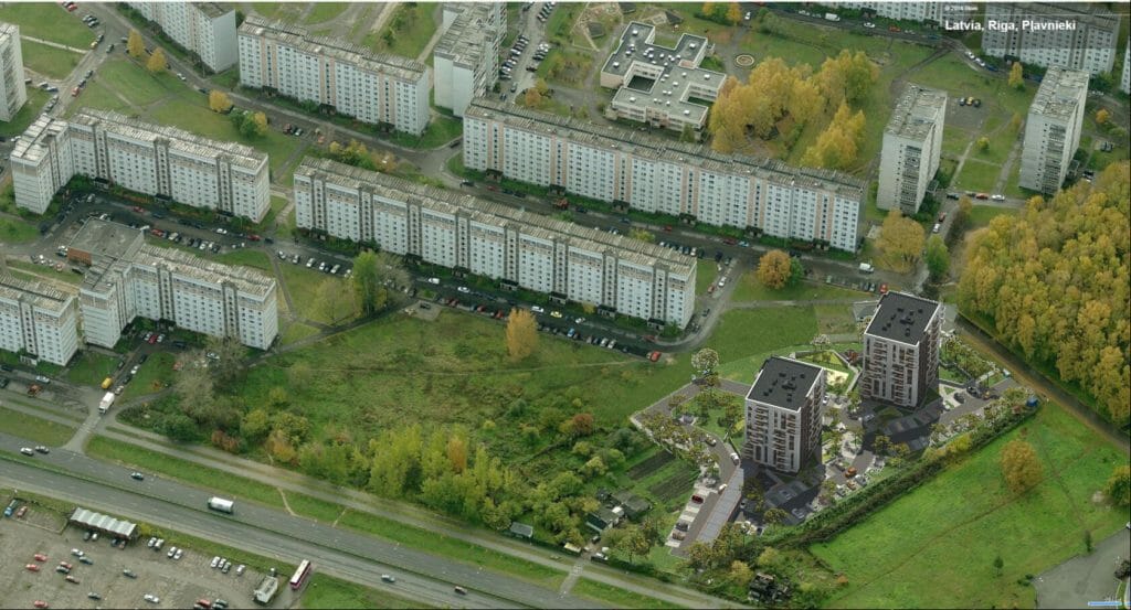 Deglava Gleznotāju rezidence - 1. kārta - "Monet", "Van Gogh" ēkas (Augusta Deglava iela 148 k-1) - Korterelamu - visuaalne