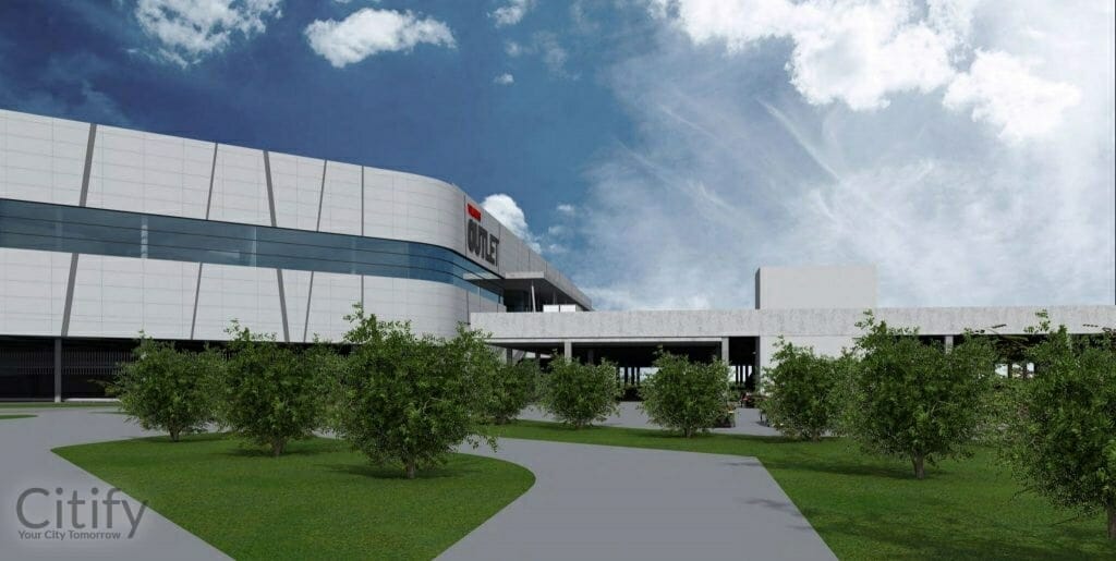 Automobilių stovėjimo aikštelė Pociūno g. (Vytauto Pociūno g. 2A) - Parking facility - visualization