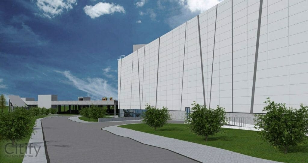 Automobilių stovėjimo aikštelė Pociūno g. (Vytauto Pociūno g. 2A) - Parking facility - visualization