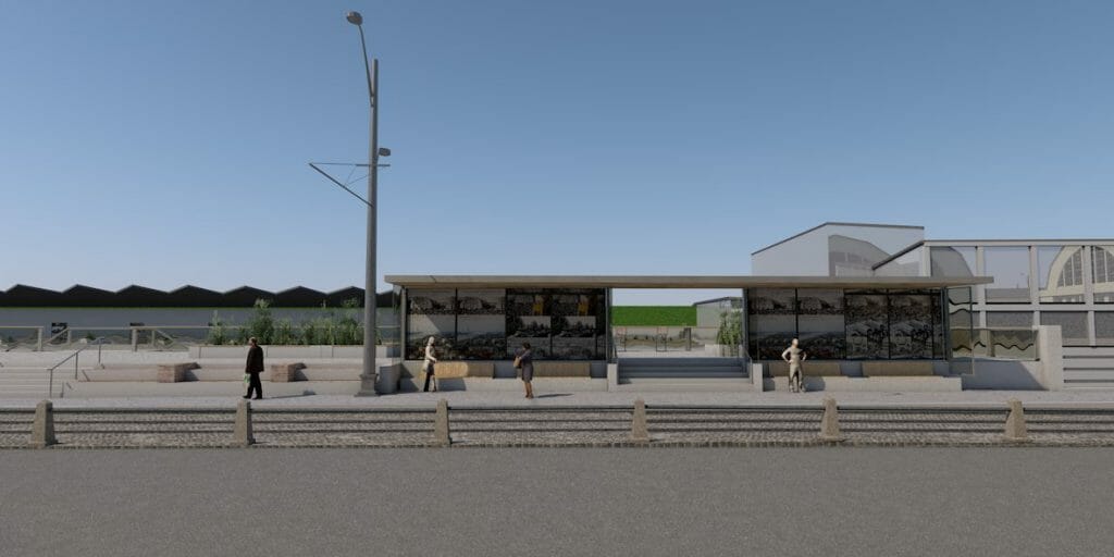 Rīgas Centrāltirgus kanālmala (Centrāltirgus iela 1) - Waterside - visualization