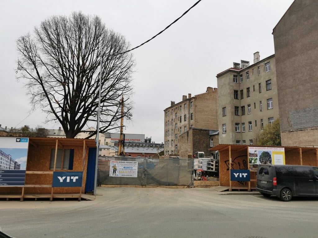 Lumi mājas - Tērbatas 72 (Tērbatas iela 72) - Daugiabutis - statybų nuotraukos