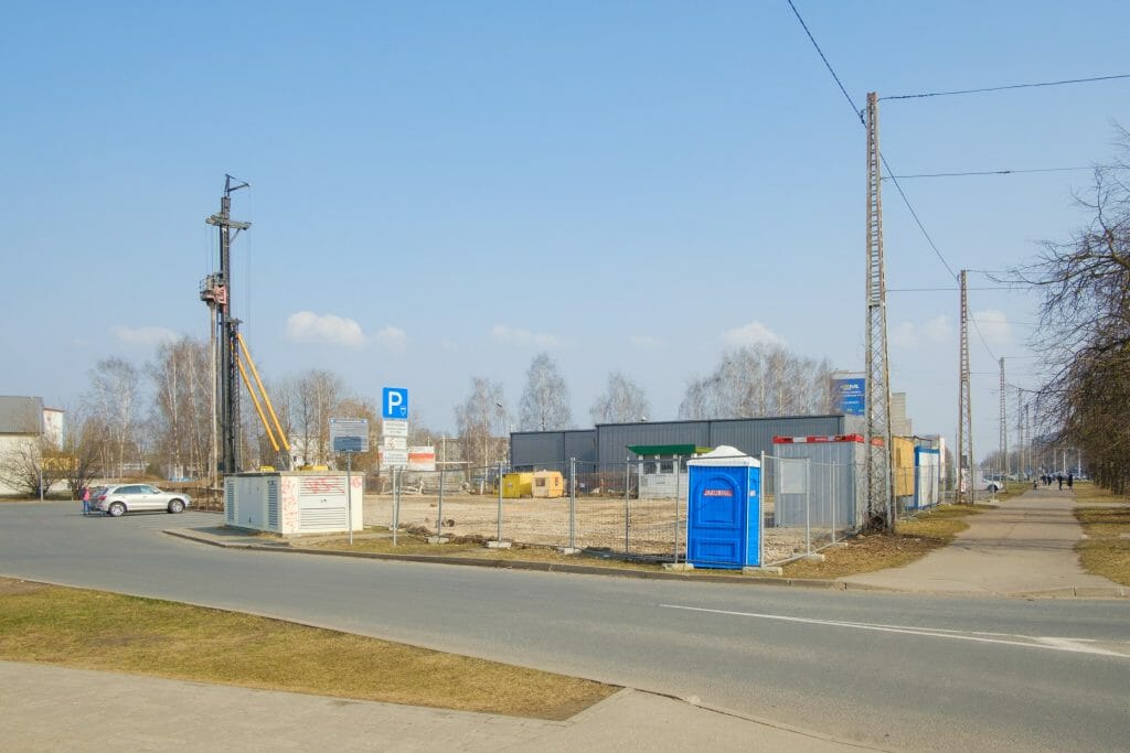 Arcada (Dzelzavas iela 45) - Office center - construction photos