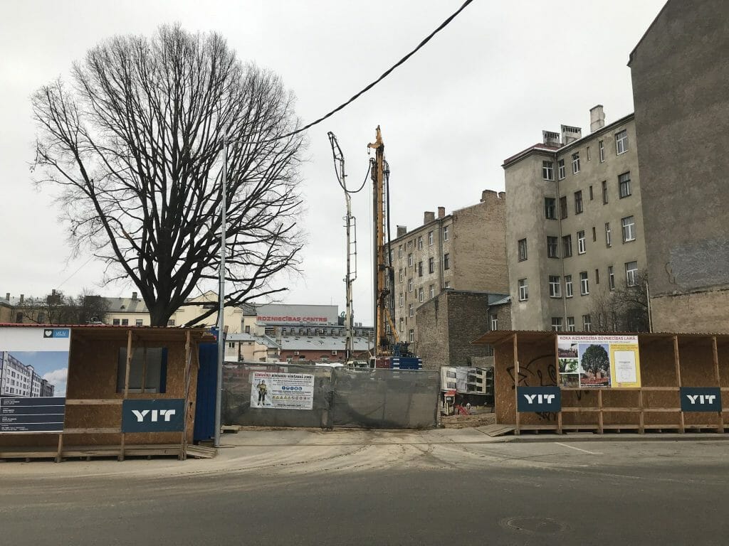 Lumi mājas - Tērbatas 72 (Tērbatas iela 72) - Daugiabutis - statybų nuotraukos