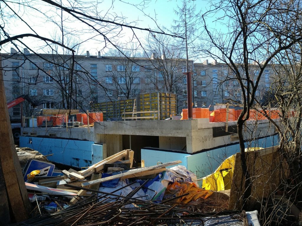 Ernestine (Ernestīnes iela 6a) - Multi apartment - construction photos
