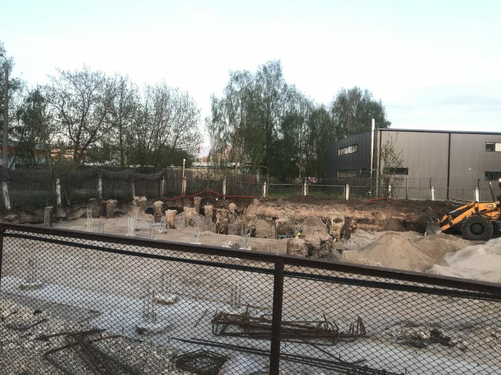 Arcada (Dzelzavas iela 45) - Office center - construction photos