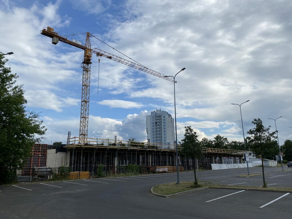 Arcada (Dzelzavas iela 45) - Office center - construction photos