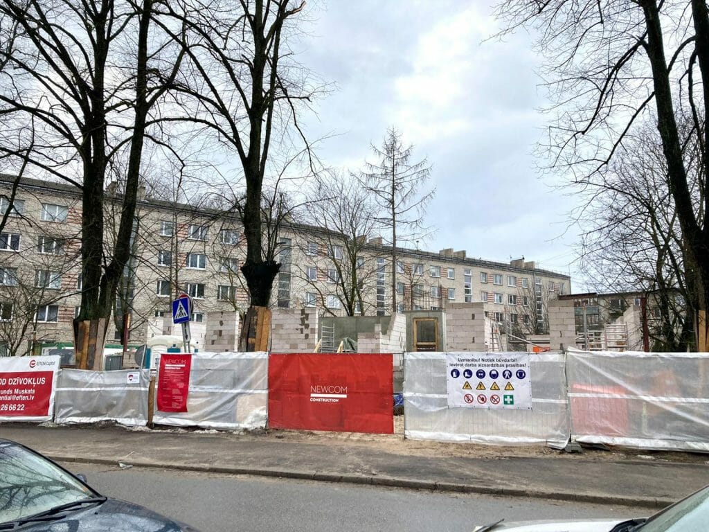 Ernestine (Ernestīnes iela 6a) - Multi apartment - construction photos