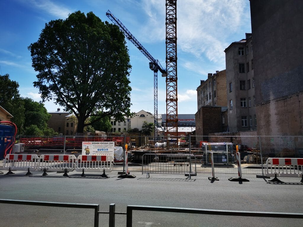 Lumi mājas - Tērbatas 72 (Tērbatas iela 72) - Daugiabutis - statybų nuotraukos