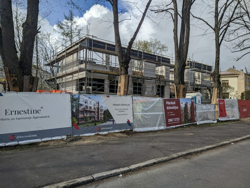 Ernestine (Ernestīnes iela 6a) - Multi apartment - construction photos