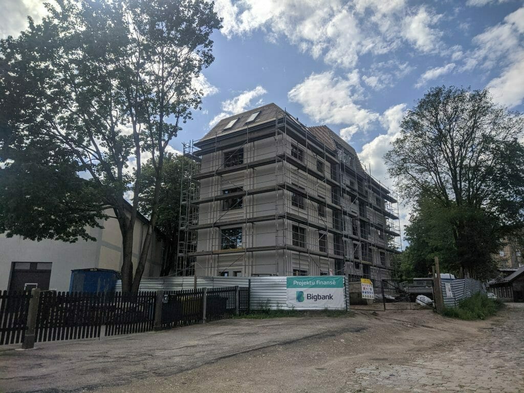 Ventspils 6 (Ventspils iela 6) - Multi apartment - construction photos