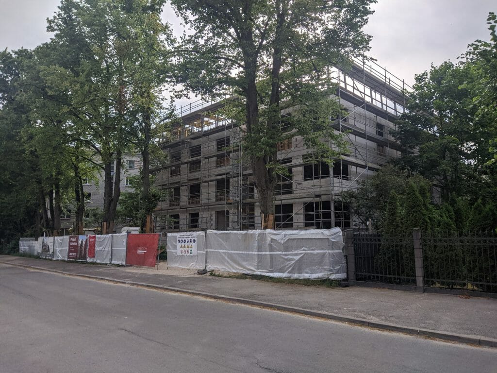 Ernestine (Ernestīnes iela 6a) - Multi apartment - construction photos