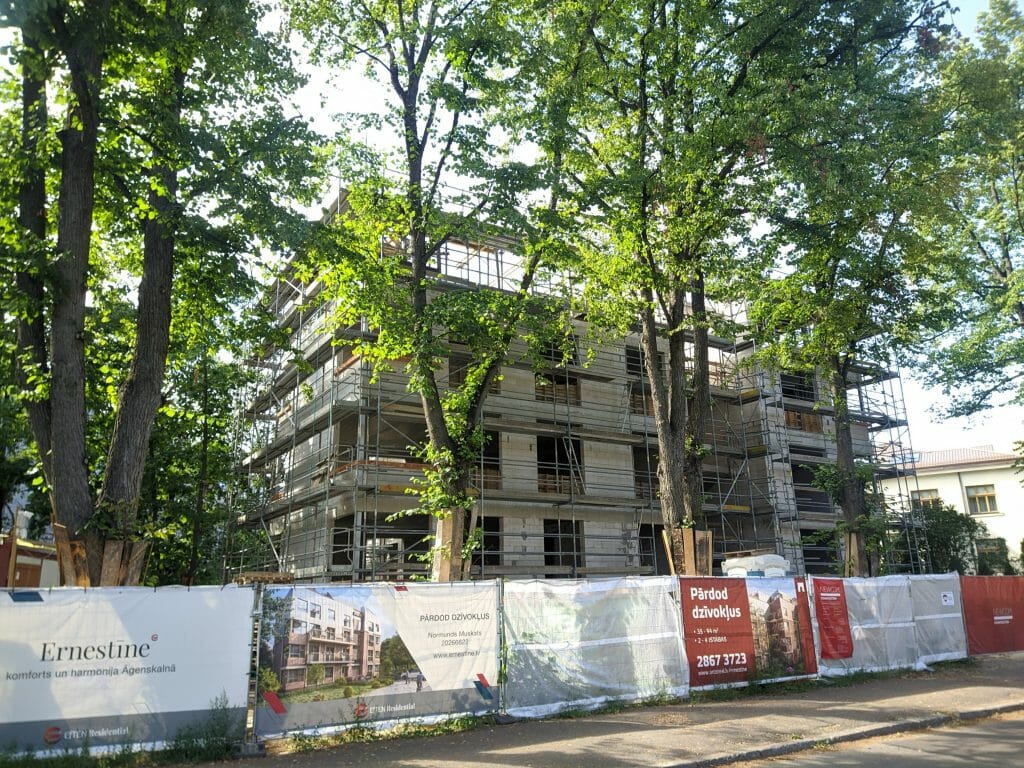Ernestine (Ernestīnes iela 6a) - Multi apartment - construction photos