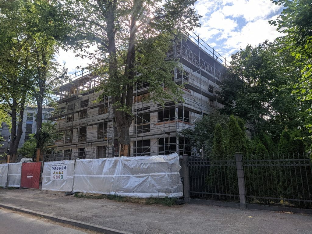 Ernestine (Ernestīnes iela 6a) - Multi apartment - construction photos