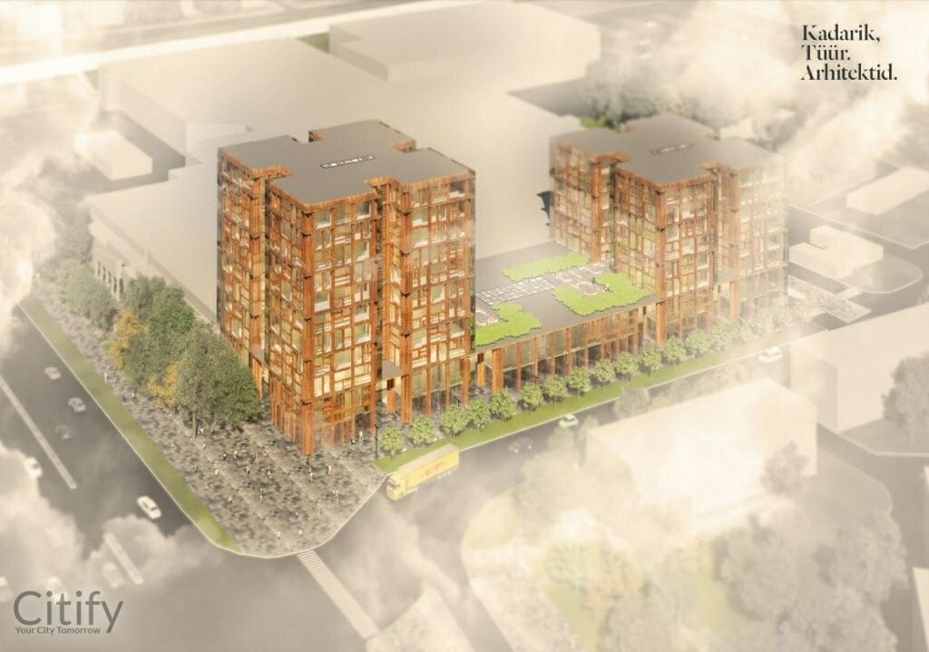 Endla 45a / Tulika 31 (Endla 45a / Tulika 31) - Administrative, Office center - visualization