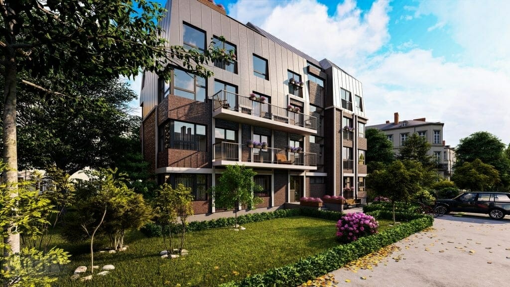 Ernestine (Ernestīnes iela 6a) - Multi apartment - visualization