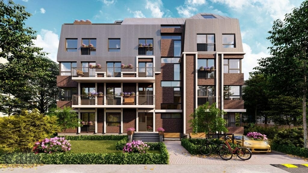 Ernestine (Ernestīnes iela 6a) - Multi apartment - visualization