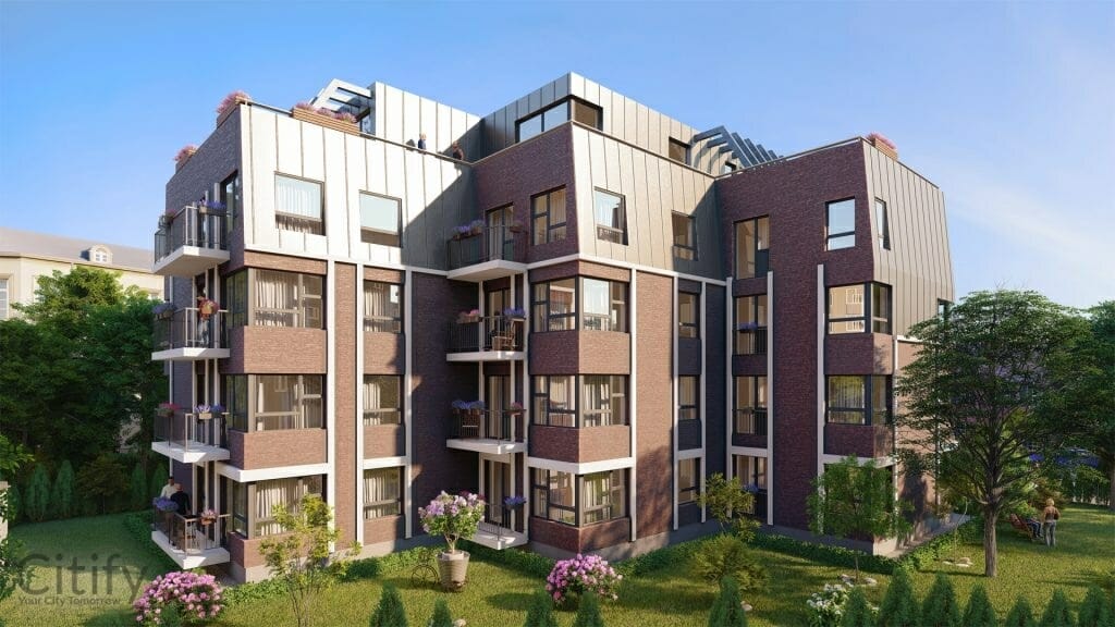 Ernestine (Ernestīnes iela 6a) - Multi apartment - visualization