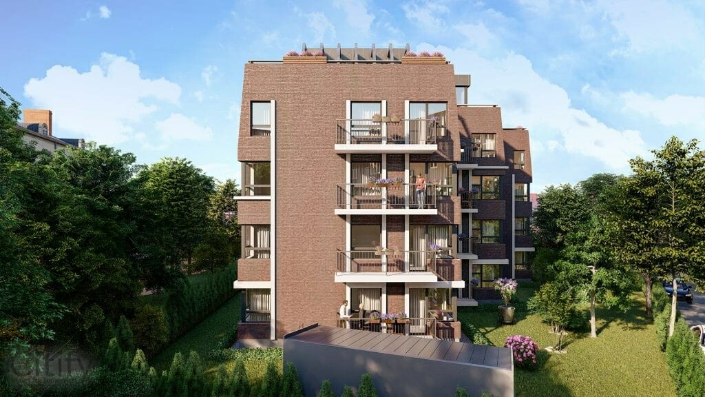 Ernestine (Ernestīnes iela 6a) - Multi apartment - visualization