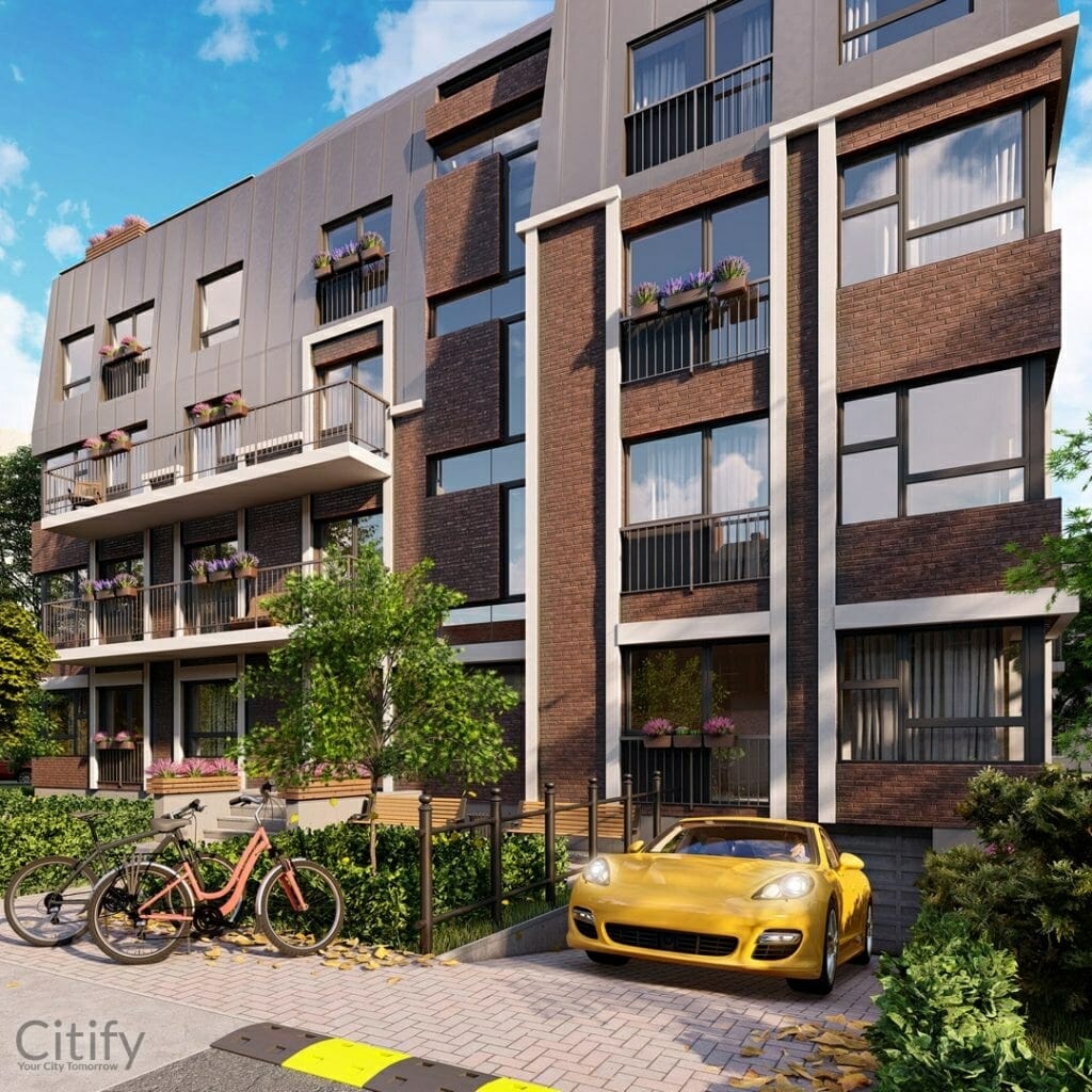 Ernestine (Ernestīnes iela 6a) - Multi apartment - visualization