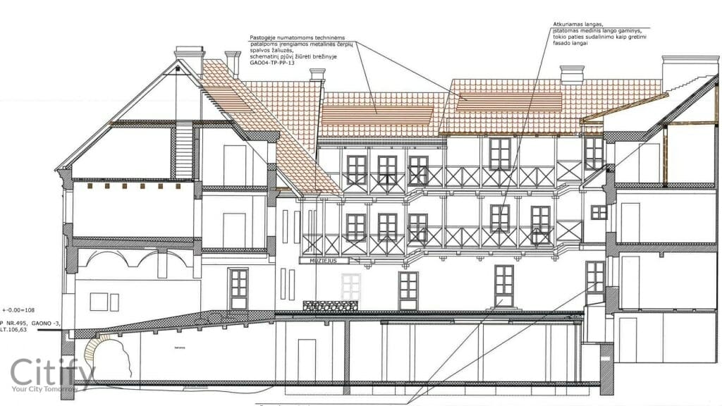 Gaono g. 4 (Gaono g. 4) - Museum, Non-food store - visualization