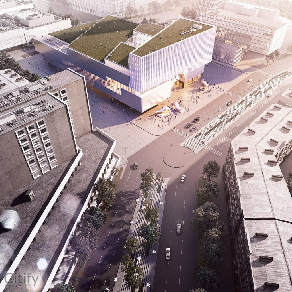 Tallinna Kaubamaja (Gonsiori 2 / Rävala pst 6) - Multi apartment, Office center, Shopping center - visualization