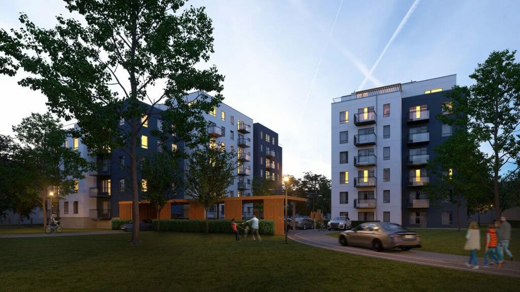 Kuldīgas Parks (Gregora iela 2A) - Multi apartment - visualization