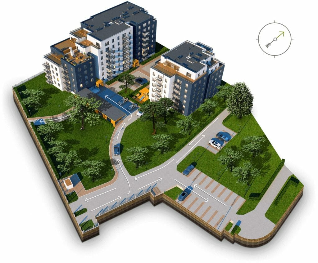 Kuldīgas Parks (Gregora iela 2A) - Multi apartment - visualization