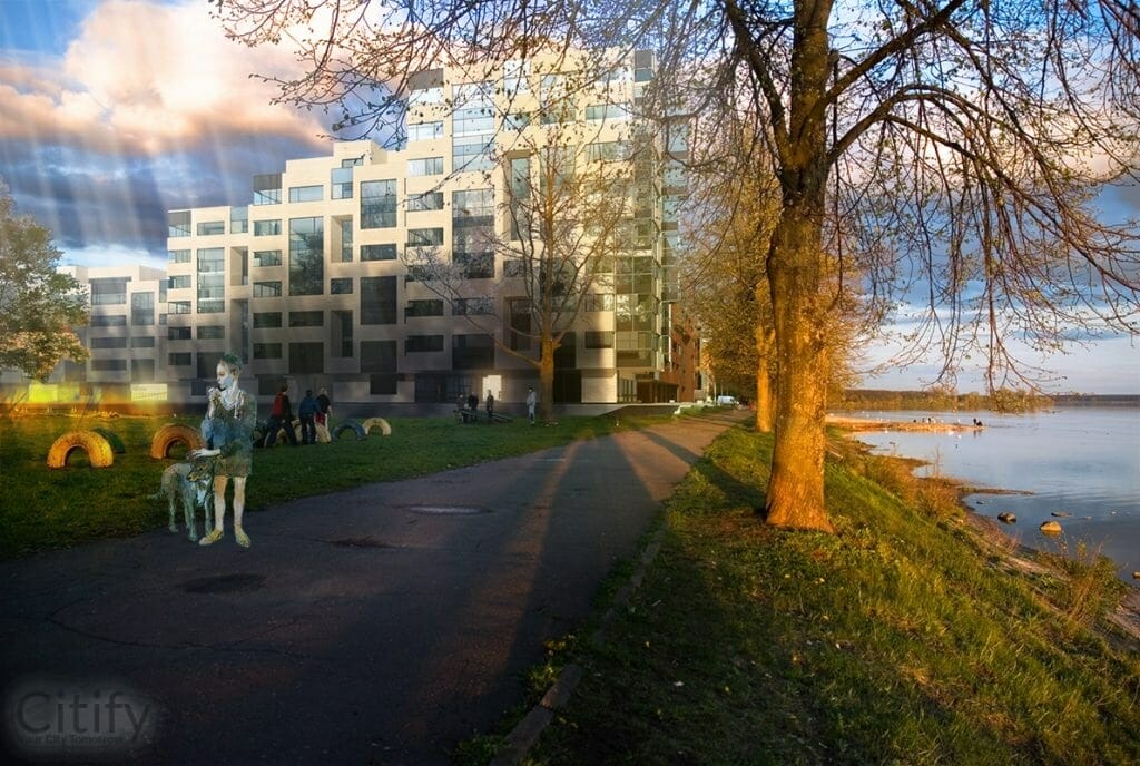 Jonathan (Jezupa Rancāna iela 1) - Multi apartment - visualization