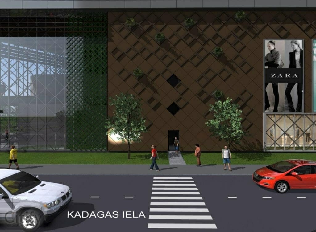 Kadagas iela 3 (Kadagas iela 3) - Shopping center - visualization