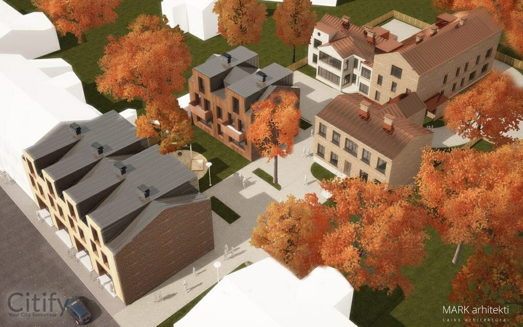 Kalnciema iela 23 (Kalnciema iela 23) - Daugiabutis - vizualizacija