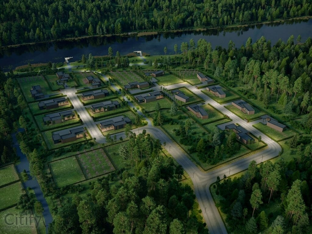 Kauno rivjera (Vaistariškių g 27) - Land plots - visualization