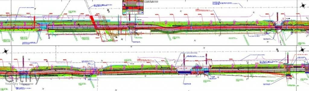 Velosipēdu ceļš Imanta - Daugavgrīva (Kleistu iela, Mazā Kleistu iela, Lielā iela, Flotes iela, Lēpju iela) - Bike path - visualization