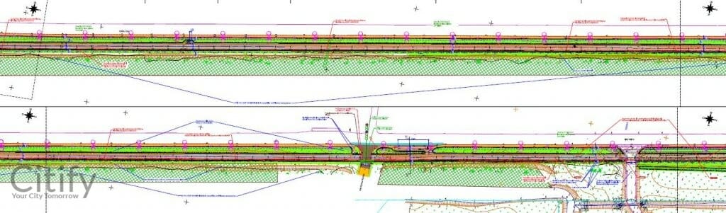 Velosipēdu ceļš Imanta - Daugavgrīva (Kleistu iela, Mazā Kleistu iela, Lielā iela, Flotes iela, Lēpju iela) - Bike path - visualization