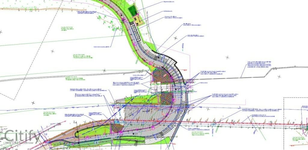 Velosipēdu ceļš Imanta - Daugavgrīva (Kleistu iela, Mazā Kleistu iela, Lielā iela, Flotes iela, Lēpju iela) - Bike path - visualization