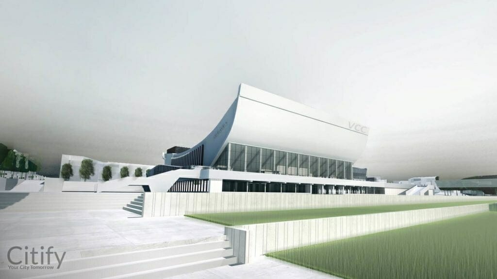 Žydų istorijos muziejus (planuotas Vilniaus kongresų centras) (Rinktinės g. 1) - Museum - visualization