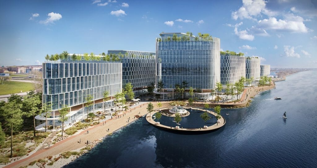 Krasta City (Krasta iela 1A) - Office center - visualization