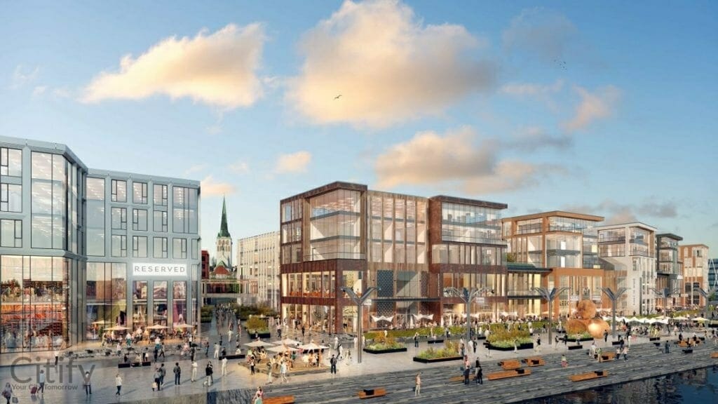 Porto Franco (Kuunari 1) (Kuunari 1) - Food store, Non-food store, Office center - visualization