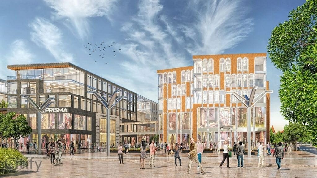 Porto Franco (Kai 4) (Kai 4) - Non-food store, Office center - visualization