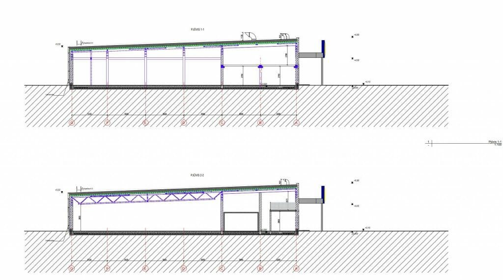 LIDL Ežero g. (Ežero g. 3) - Food store - visualization
