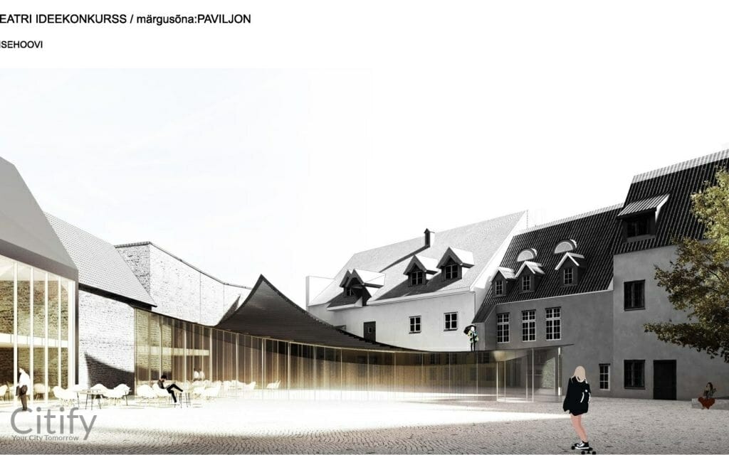 Tallinna Linnateater (Laboratooriumi 12/ Lai 23, 25) - Theater - visualization