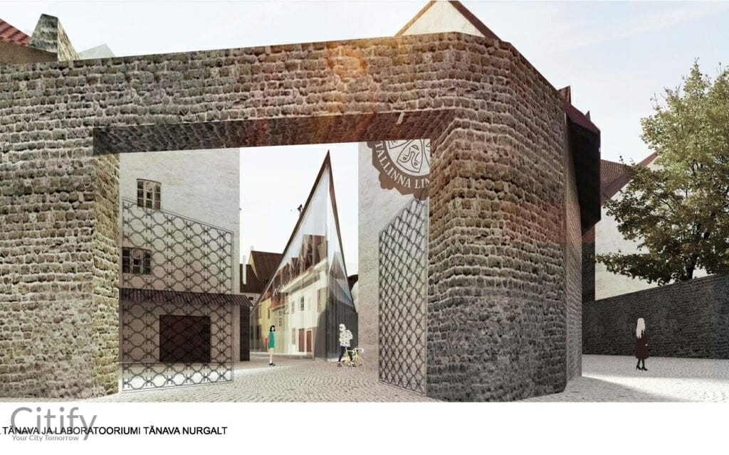 Tallinna Linnateater (Laboratooriumi 12/ Lai 23, 25) - Theater - visualization