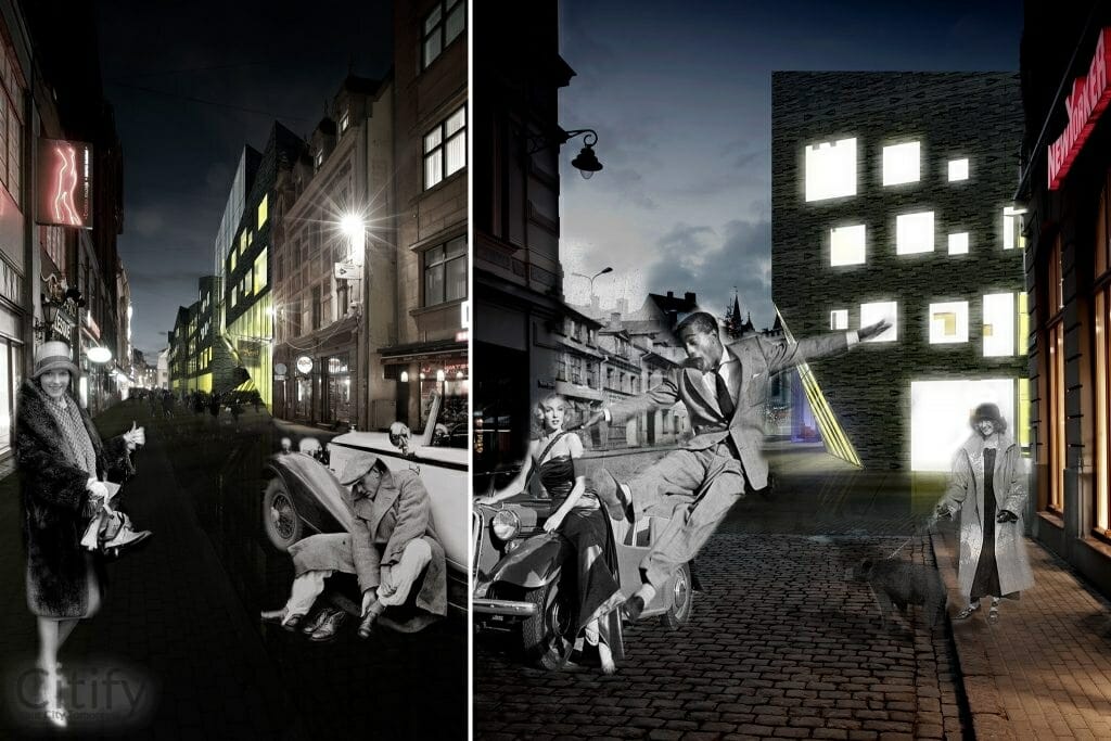 Līvu laukums (Līvu laukums) - Office center - visualization