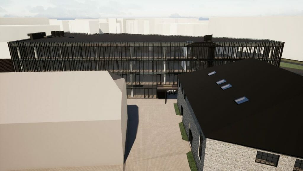 Lootsi 8/1 (Lootsi 8/1) - Office center - visualization