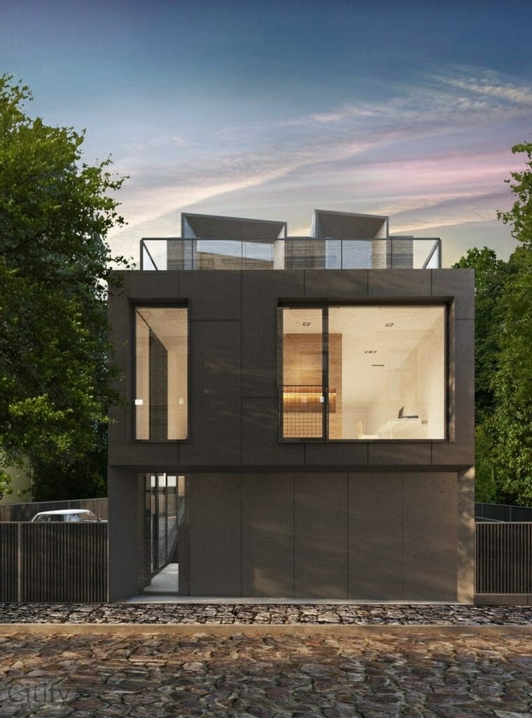 Mazā Piena iela 11 (Mazā Piena iela 11) - Office center - visualization